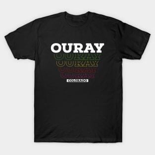 I Love Ouray Colorado USA Vintage T-Shirt